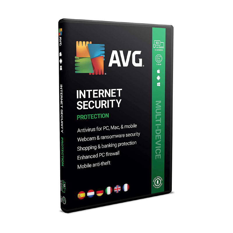 AVG Internet Security 2021 1 Year 1 PC Sri Lanka DigitalGoods.lk
