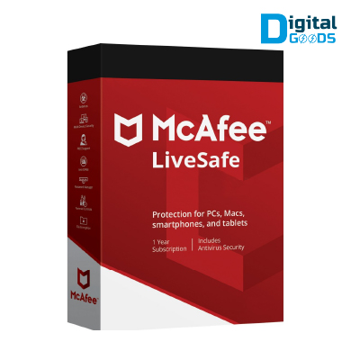 McAfee LiveSafe 2021 Unlimited Devices 1 Year Sri Lanka